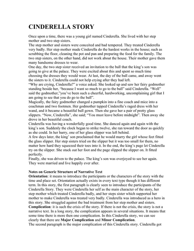 Cinderella story PDF