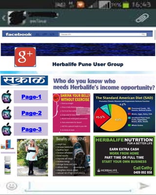Cinecron Webpage AppHerbalife Pune User Group
Page-1
Page-2
Page-3
 