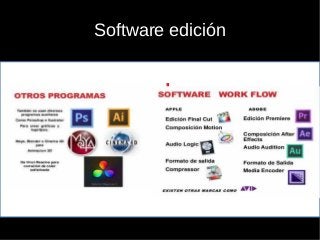 Software edición
 