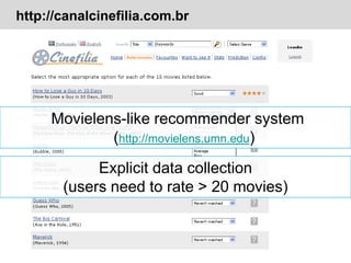 Using Grids to support Information Filtering Systems