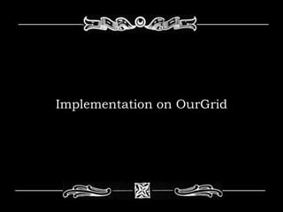 Using Grids to support Information Filtering Systems