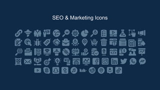 SEO & Marketing Icons
 