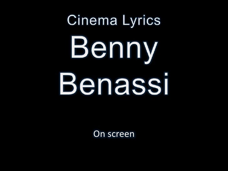 benny benassi slides