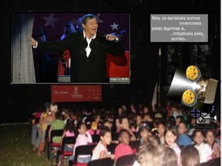 Nós,   os sensíveis   somos  invencíveis pelas lágrimas   e...   ...imbatíveis   pelo   sorriso... 