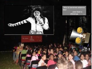 Nós os sensíveis estamos aqui   para fazer a diferença. 