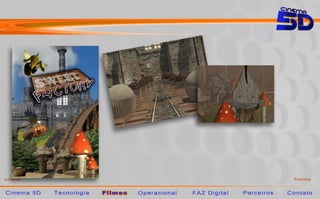 Sweet Factory




                Criaturas mágicas, coisas deliciosas que dão água na boca, este é o
                Sweet Factory, uma fabrica de chocolate encantada um mundo que você
                nunca conheceu.
 