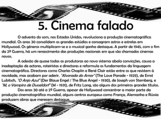 4.6. Policial	O género policial surge em França, no começo do século 20, mas é nos Estados Unidos, a partir da década de 30, que este género se afirma. Os cenários sombrios e escuros, neblina, cenas de crimes e violência envolvem detetives, policiais, aristocratas e belas mulheres. O filme noir - como os franceses o denominaram - logo se impõe com um grande género. Destacam-se Howard Hawks por “Scarface” (1932) e John Huston por “Relíquia Macabra / Falcão Maltês”(1941).
