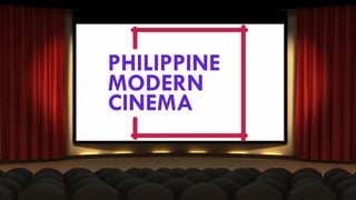 MODERN
CINEMA
PHILIPPINE
 