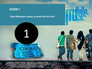 SCENE-1

                               About Malayalam cinema, its works and the trivia!
Cinema Kottaka by AR Ranjith




                                 1           1
 