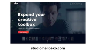 studio.helloeko.com
 
