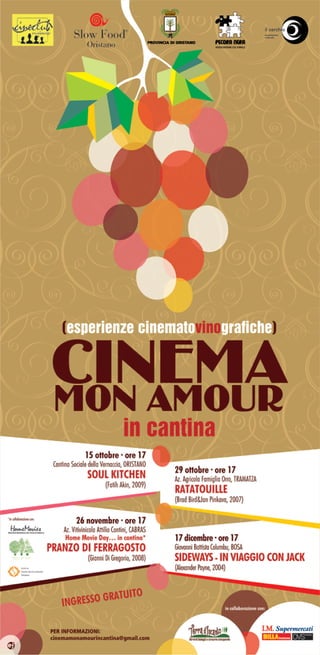 Cinema mon amour...in_cantina