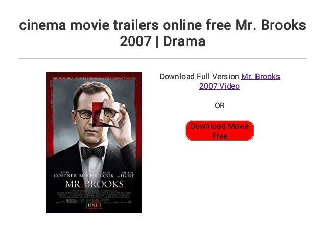 mr brooks movie trailer