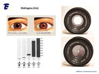 CEFET-RJ - Coordenação de Artes
Diafragma (iris)
 
