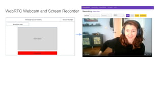 WebRTC Webcam and Screen Recorder
 