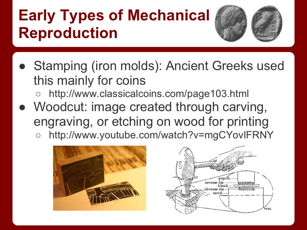 Art & Mechanical Reproduction