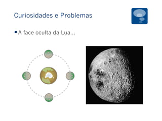 Curiosidades e Problemas
§ A face oculta da Lua...
 