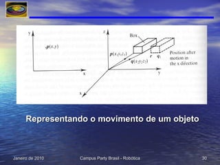 Representando o movimento de um objeto 