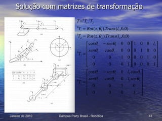 Solução com matrizes de transformação 