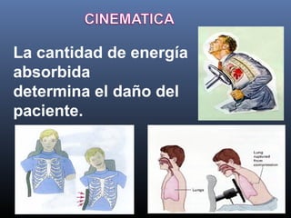 Cinematica del trauma | PPT