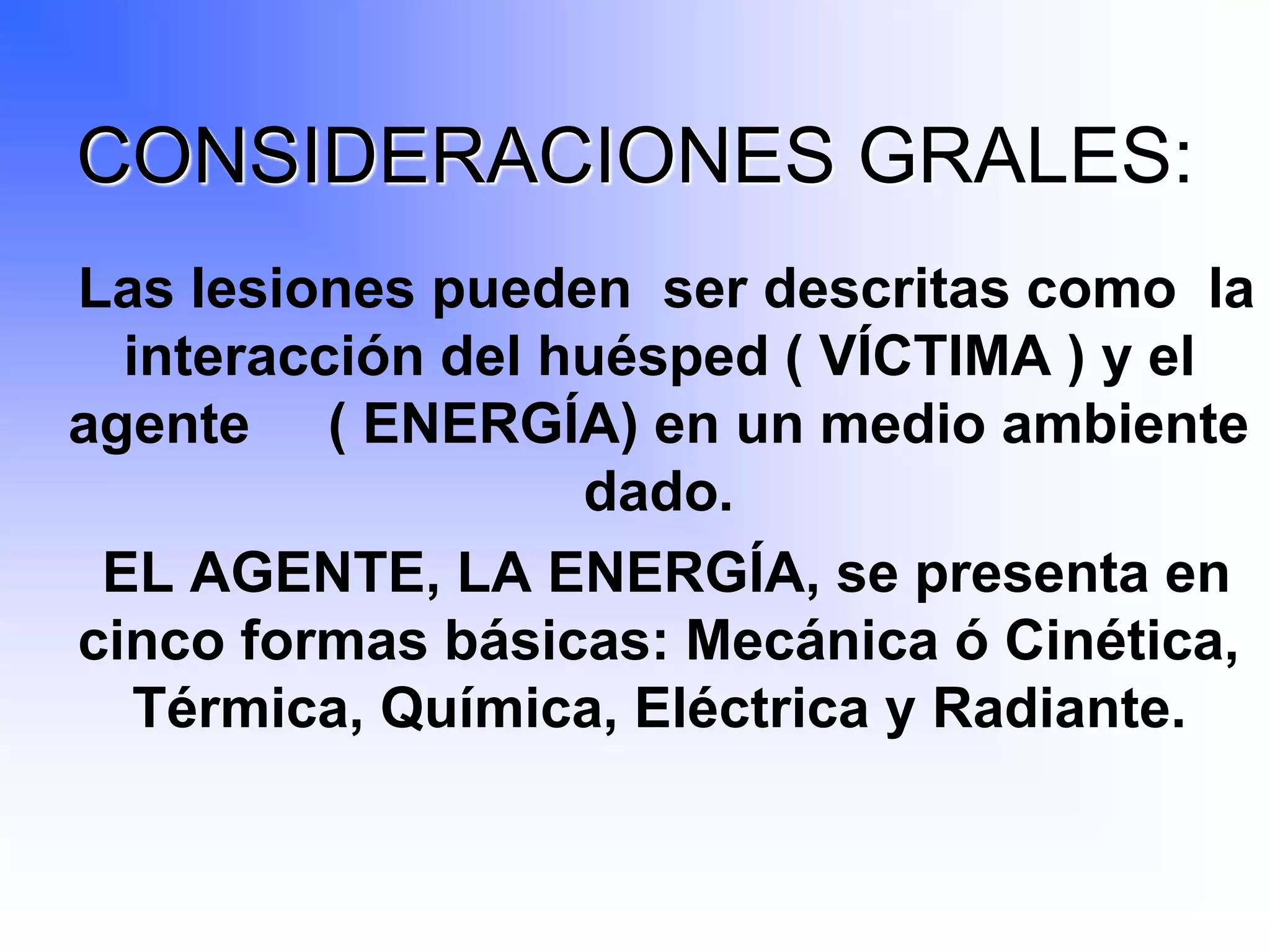 Cinematica del trauma | PPTX | Death, Injury, or Military Conflict ...