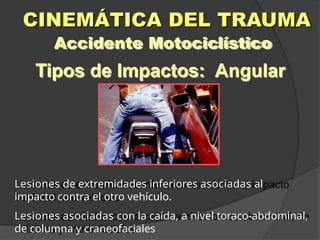 cinematica del trauma FORMACION EDUVCATIVA | PPTX