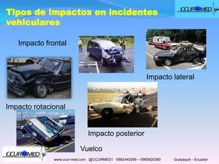 Cinematica del trauma CCUR-MED | PPTX