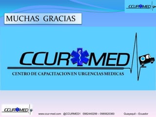 Cinematica del trauma CCUR-MED | PPTX