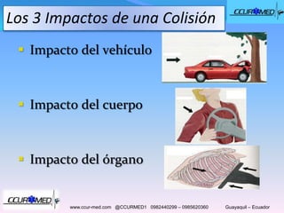 Cinematica del trauma CCUR-MED | PPTX