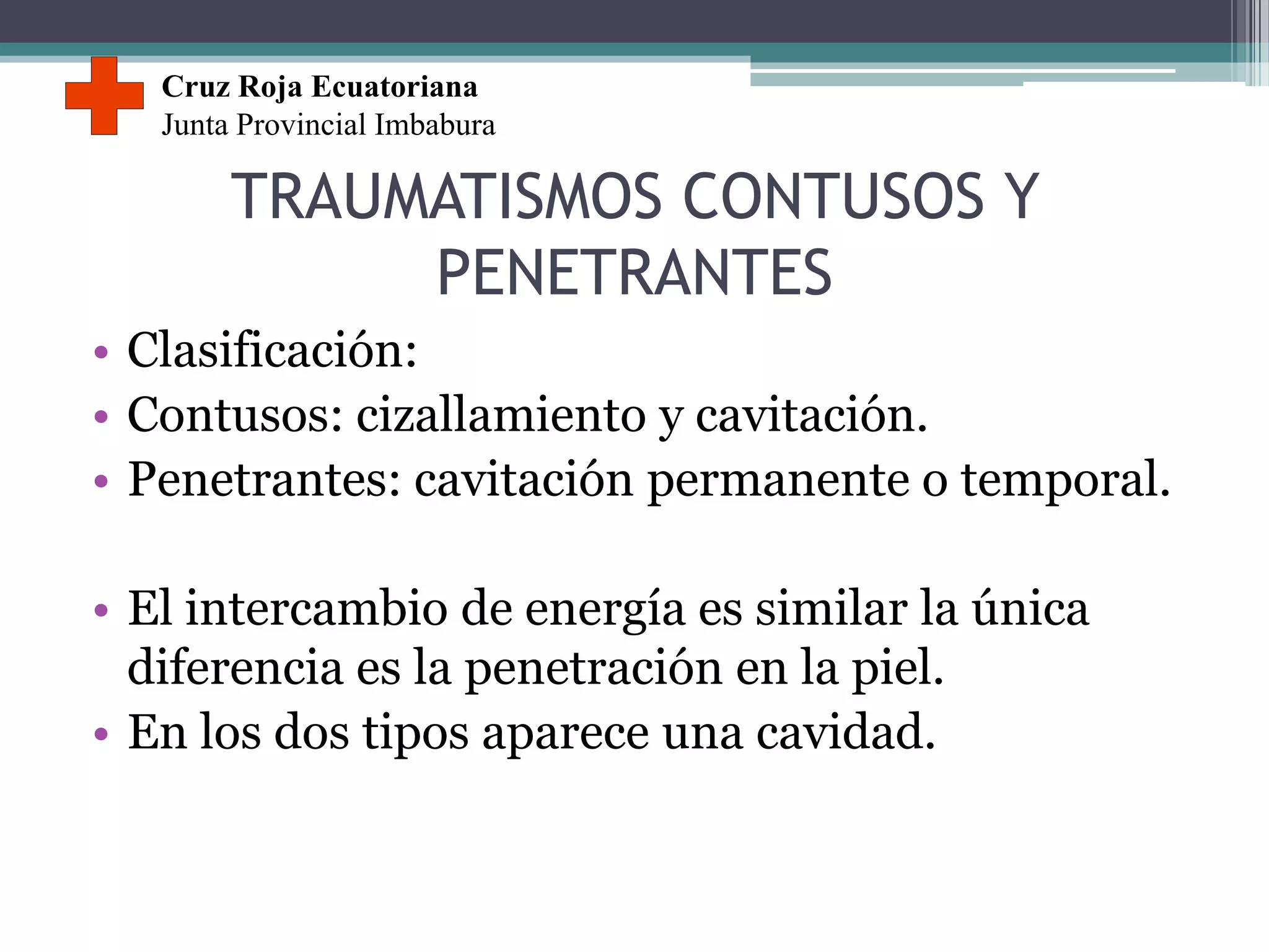 Cinematica del trauma en accidentes vehiculares | PPTX