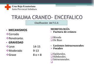 Cinematica del trauma en accidentes vehiculares | PPTX