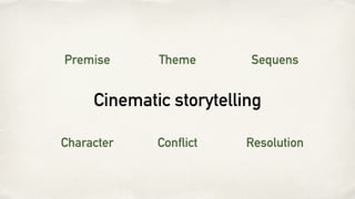 Cinematic Storytelling | PDF