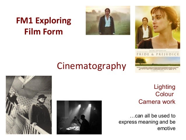 Film Language Cinematography