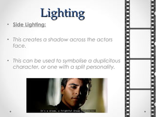 Cinematography focus and lighting | PPT