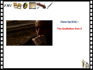 Close Up (CU) –

The Godfather Part II
 