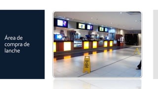 Área de
compra de
lanche
 