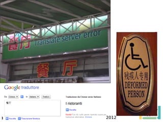 Roberto DADDA   Milano, November 22, 2012
 