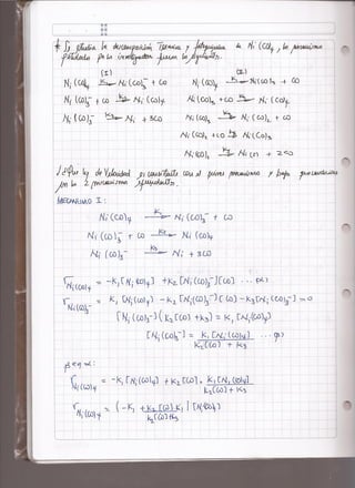 Cinetica parte 2   resumen