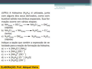 Prof. Maiquel Vieira
                                   engmaiquel@gmail.com




ELABORAÇÃO: Prof. Máiquel Vieira
 