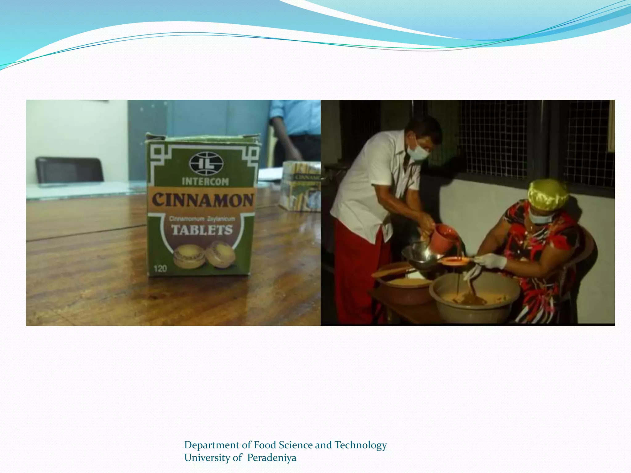 Department of Food Science and Technology 
University of Peradeniya 
 