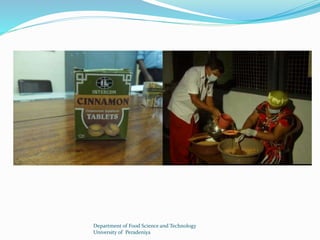 Department of Food Science and Technology 
University of Peradeniya 
 