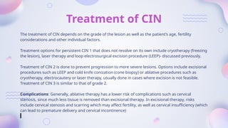 HPV, CIN, PAP SMEAR - description process guidelines etc | PPTX