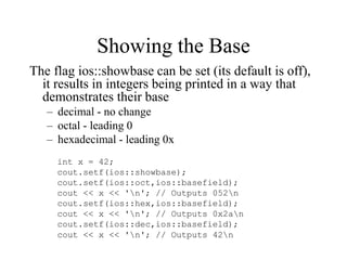 C++InputOutput.PPT