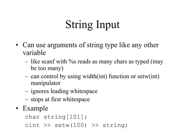 C++InputOutput.PPT