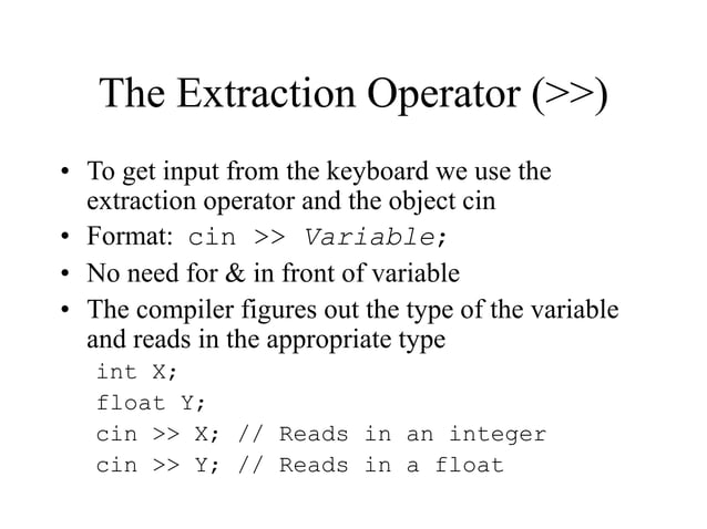 C++InputOutput.PPT