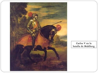 Carlos V en la batalla de Muhlberg 