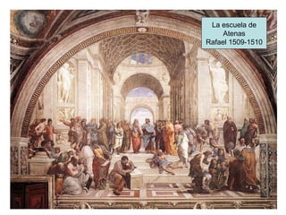La escuela de Atenas Rafael 1509-1510 