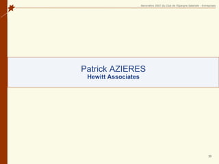 Patrick AZIERES Hewitt Associates 