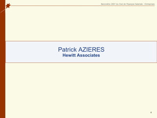 Patrick AZIERES Hewitt Associates 