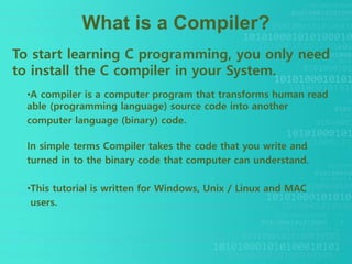 C installation guide | PPTX