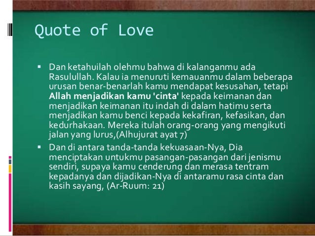 quotes jatuh  cinta  dalam  islam Jennies Blog kumpulan 